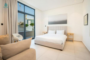 Blue Breeze - Elegant 1BR with Private Jacuzzi & Terrace in JVC
